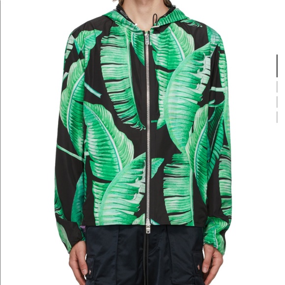 SOLD Amiri Banana Leaf Hooded Parka - Picture 8 of 9